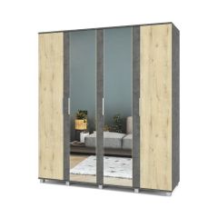 ПАНДОРА Шкаф 4-х дверный П42 в Пойковском - poikovskii.mebel24.online | фото 7