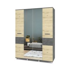 ВИОРА Шкаф 4-х дверный В41 в Пойковском - poikovskii.mebel24.online | фото 5