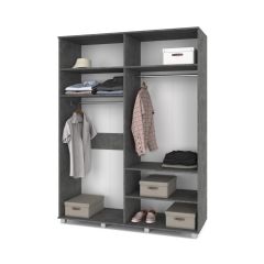 ВИОРА Шкаф 4-х дверный В41 в Пойковском - poikovskii.mebel24.online | фото 6