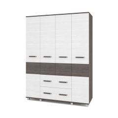 ВИОРА Шкаф 4-х дверный В43 в Пойковском - poikovskii.mebel24.online | фото
