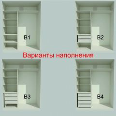 Шкаф-купе 1500 серии NEW CLASSIC K3+K3+B2+PL1 (2 ящика+1 штанга) профиль «Капучино» в Пойковском - poikovskii.mebel24.online | фото 7