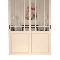 Шкаф-купе 1500 серии NEW CLASSIC K3+K3+B2+PL1 (2 ящика+1 штанга) профиль «Капучино» в Пойковском - poikovskii.mebel24.online | фото 14