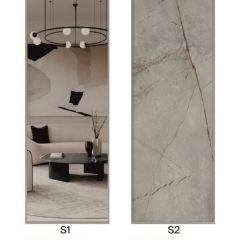 Шкаф-купе 1500 серии SILVER S1+S1+B2+PL2 (2 ящика+1 штанга+1 полка) профиль «Серебро» в Пойковском - poikovskii.mebel24.online | фото 7