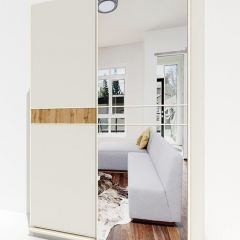 Шкаф-купе 1600 серии SOFT D6+D4+B2+PL2 (2 ящика+1штанга+1 полка) профиль «Капучино» в Пойковском - poikovskii.mebel24.online | фото 2