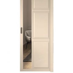 Шкаф-купе 2150 серии NEW CLASSIC K6Z+K1+K6+B22+PL2(по 2 ящика лев/прав+1 штанга+1 полка) профиль «Капучино» в Пойковском - poikovskii.mebel24.online | фото 13