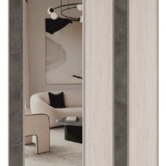 Шкаф-купе 2250 серии SILVER S7+S1+S7Z B22+PL1 (по 2 ящика лев/прав+1штанга) профиль «Серебро» в Пойковском - poikovskii.mebel24.online | фото 11