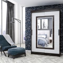 Шкаф - купе Элегант 5 в Пойковском - poikovskii.mebel24.online | фото