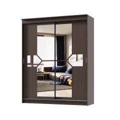 Шкаф-купе Фаворит 2.0 серия Альянс (Венге) в Пойковском - poikovskii.mebel24.online | фото