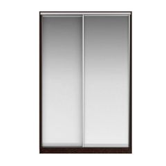 Шкаф-купе Жаклин 1200 вариант 2 (Зеркало/Зеркало) в Пойковском - poikovskii.mebel24.online | фото 2