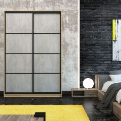 Шкаф-купе Лофт 1600 Шк16-47 (Дуб Сонома) в Пойковском - poikovskii.mebel24.online | фото 14