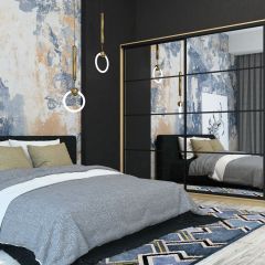 Шкаф-купе Лофт 2400 Шк24-47 (Дуб Сонома) в Пойковском - poikovskii.mebel24.online | фото 11