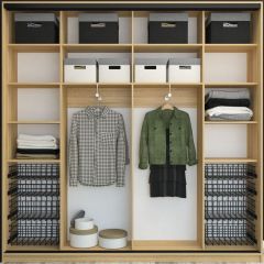 Шкаф-купе Лофт 2400 Шк24-47 (Дуб Сонома) в Пойковском - poikovskii.mebel24.online | фото 2