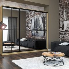 Шкаф-купе Лофт 3000 Шк30-60 (Дуб Сонома) в Пойковском - poikovskii.mebel24.online | фото 9
