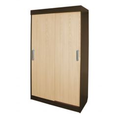 Шкаф-купе ПШ-1.10 Пегас (Венге/Дуб молочный) в Пойковском - poikovskii.mebel24.online | фото