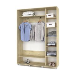 РОЛАНД Шкаф-купе Ирландский дуб (450*1600) Р461 в Пойковском - poikovskii.mebel24.online | фото 3