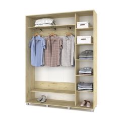 РОЛАНД Шкаф-купе Ирландский дуб (450*1700) Р471 в Пойковском - poikovskii.mebel24.online | фото 3