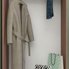 Шкаф Нина (М6) Ясень шимо темный в Пойковском - poikovskii.mebel24.online | фото 2