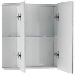 Шкаф-зеркало Мега 75 АЙСБЕРГ (DM4604HZ) в Пойковском - poikovskii.mebel24.online | фото 3