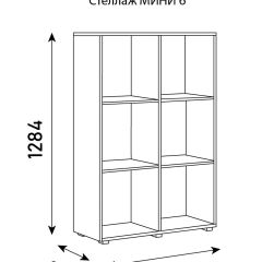 Стеллаж Мини 6 в Пойковском - poikovskii.mebel24.online | фото 6