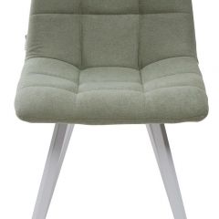 Стул CHILLI SQUARE UF860-11B мятный, ткань/ белый каркас М-City в Пойковском - poikovskii.mebel24.online | фото 3