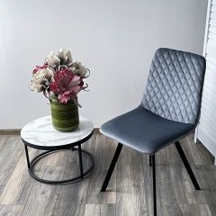 Стул DAIQUIRI BLUVEL-06 BLUE, велюр М-City в Пойковском - poikovskii.mebel24.online | фото 3