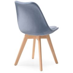 Стул деревянный Bonuss blue / wood в Пойковском - poikovskii.mebel24.online | фото 4