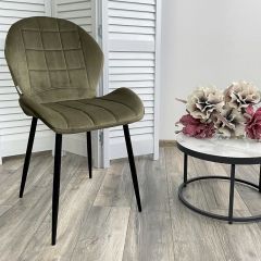 Стул FLOWER BLUVEL-77 ASH GREEN, велюр М-City в Пойковском - poikovskii.mebel24.online | фото 6