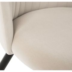 Стул на металлокаркасе Gabi 1 beige / black в Пойковском - poikovskii.mebel24.online | фото 8