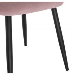 Стул на металлокаркасе Gabi 1 light purple / black в Пойковском - poikovskii.mebel24.online | фото 7