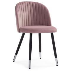 Стул на металлокаркасе Gabi light purple / black в Пойковском - poikovskii.mebel24.online | фото