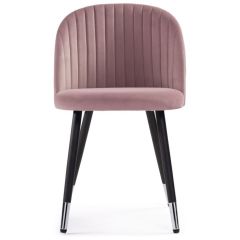 Стул на металлокаркасе Gabi light purple / black в Пойковском - poikovskii.mebel24.online | фото 2