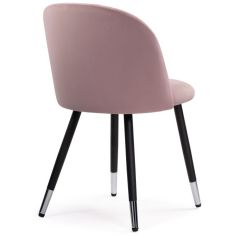 Стул на металлокаркасе Gabi light purple / black в Пойковском - poikovskii.mebel24.online | фото 4