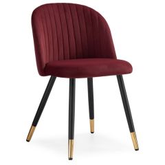 Стул на металлокаркасе Gabi wine red / black в Пойковском - poikovskii.mebel24.online | фото