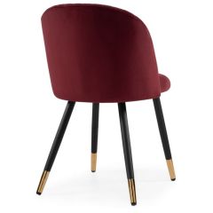 Стул на металлокаркасе Gabi wine red / black в Пойковском - poikovskii.mebel24.online | фото 4