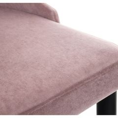 Стул на металлокаркасе Kora light purple / black в Пойковском - poikovskii.mebel24.online | фото 8