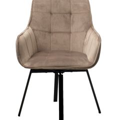 Стул MAVERICK 360 град. поворот. BLUVEL-40 BEIGE/ черный каркас, М-City в Пойковском - poikovskii.mebel24.online | фото 3