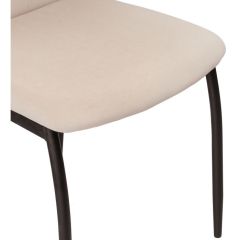 Стул на металлокаркасе Tod beige / black в Пойковском - poikovskii.mebel24.online | фото 15