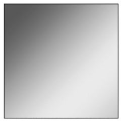 Зеркало Corsica 600х600 black без подсветки Sansa (SB1064Z) в Пойковском - poikovskii.mebel24.online | фото