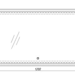 Зеркало Dream 120 alum с подсветкой Sansa (SD1025Z) в Пойковском - poikovskii.mebel24.online | фото 7