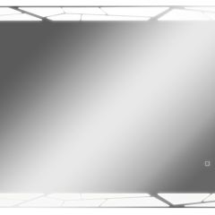 Зеркало Сеул 1000х700 с подсветкой Домино (GL7029Z) в Пойковском - poikovskii.mebel24.online | фото