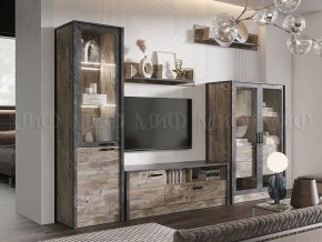Амели Полка (Дуб Юкон-Бетон темный) в Пойковском - poikovskii.mebel24.online | фото 2
