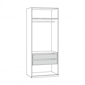 АМЬЕН Спальня (модульная) в Пойковском - poikovskii.mebel24.online | фото 29