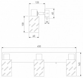 Бра Eurosvet Fente 20090/3 белый/хром в Пойковском - poikovskii.mebel24.online | фото 5