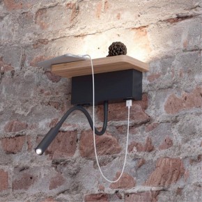 Бра с полкой Odeon Light Woody 3868/8WL в Пойковском - poikovskii.mebel24.online | фото 5