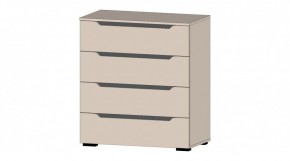 БРИТАНА Комод 4 ящика (кашемир) в Пойковском - poikovskii.mebel24.online | фото