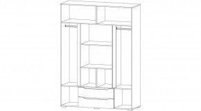 БРИТАНА Спальный гарнитур (модульный) кашемир в Пойковском - poikovskii.mebel24.online | фото 7