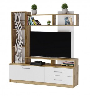 ДАРЬЯ Гостиная (Крафт серый/Крафт белый) в Пойковском - poikovskii.mebel24.online | фото 4