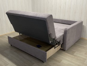 Диван Уют Аккордеон БД 1400 с подлокотниками (НПБ) велюр Comfort 7 в Пойковском - poikovskii.mebel24.online | фото 5