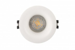 DK3024-WH Встраиваемый светильник, IP 20, 10 Вт, GU5.3, LED, белый, пластик в Пойковском - poikovskii.mebel24.online | фото 1