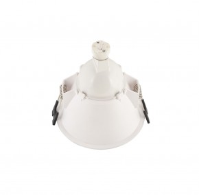 DK3026-WB Встраиваемый светильник, IP 20, 10 Вт, GU5.3, LED, белый/черный, пластик в Пойковском - poikovskii.mebel24.online | фото 4